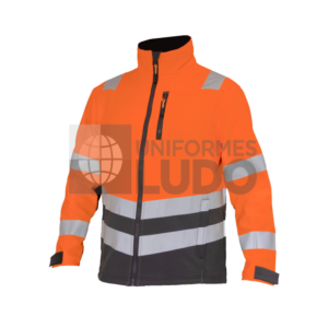 Chaqueta Softshell Alta Visibilidad Hombre Clase 2