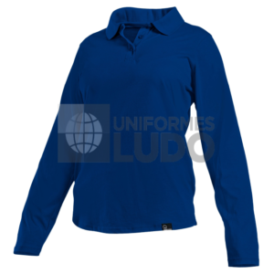 Polera polo dryfresh smooth manga larga mujer