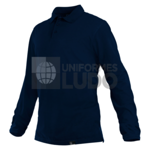 Polera polo dryfresh smooth manga larga hombre