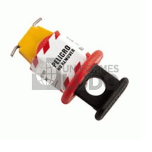 Bloqueo de Breaker Eléctrico Amarillo de 13 mm
