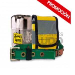 Kit Autorrescatador Safe1 + Funda Protectora + Cinturon Minero