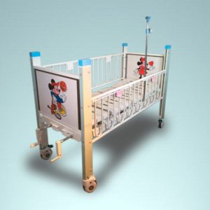 Cuna pediátrica 2 posiciones