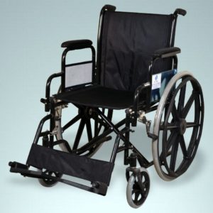 Silla de ruedas esmaltada