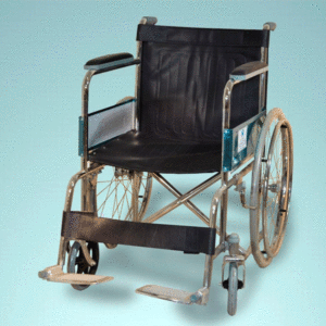 Silla de ruedas fija