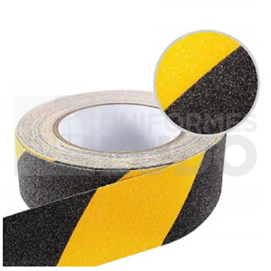 CINTA ANTIDESLIZANTE AMARILLO Y NEGRO 50mm x 3m