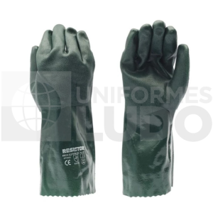 GUANTE PVC 18 VERDE