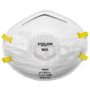 MASCARILLA N95 DESCARTABLE CON VÁLVULA