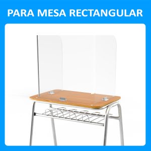Acrílico Para Mesa Rectangular