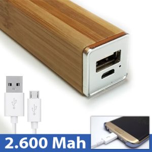 Power Bank Bamboo BP4